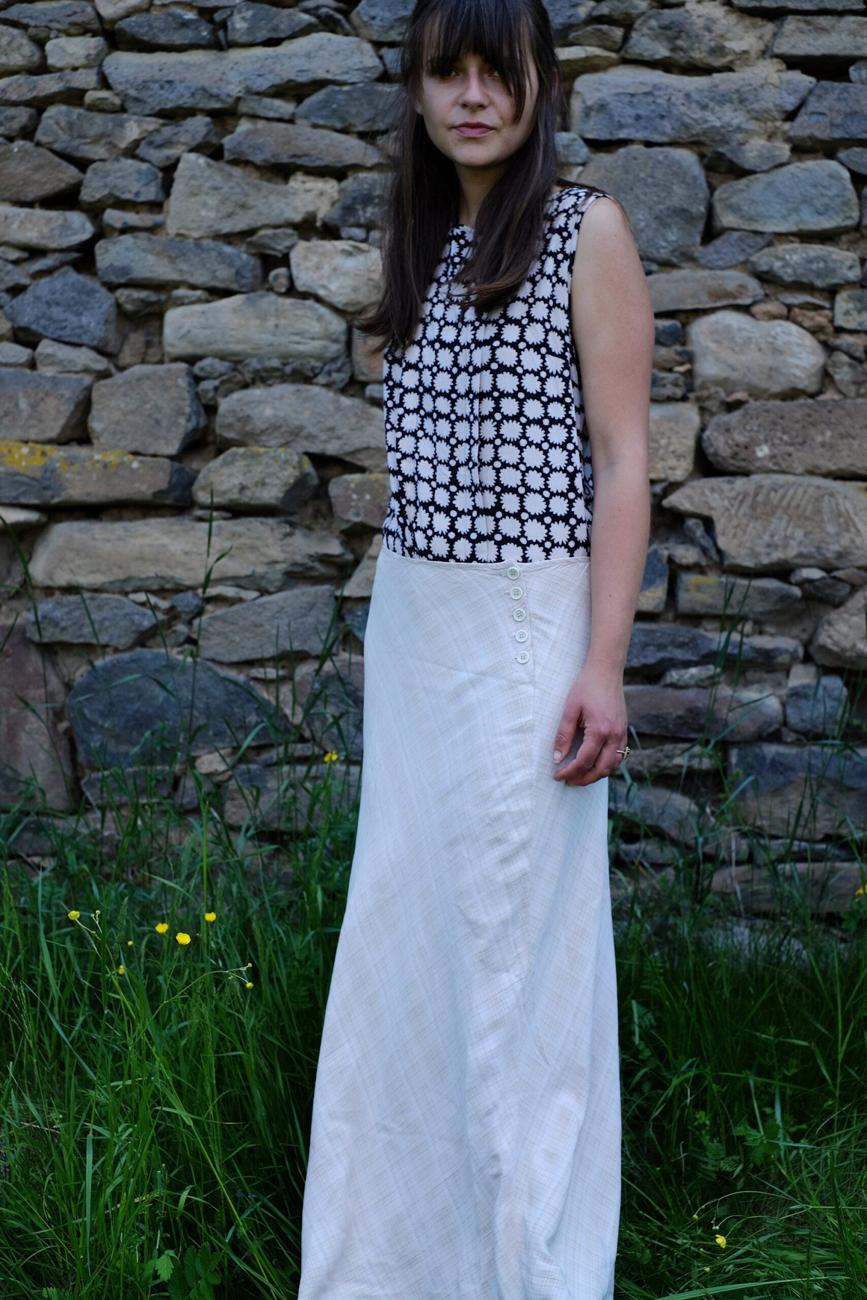 70s Vintage pink Skirt, Romantic Parisian Elegant, Valentine's Day Outfit - Image 5