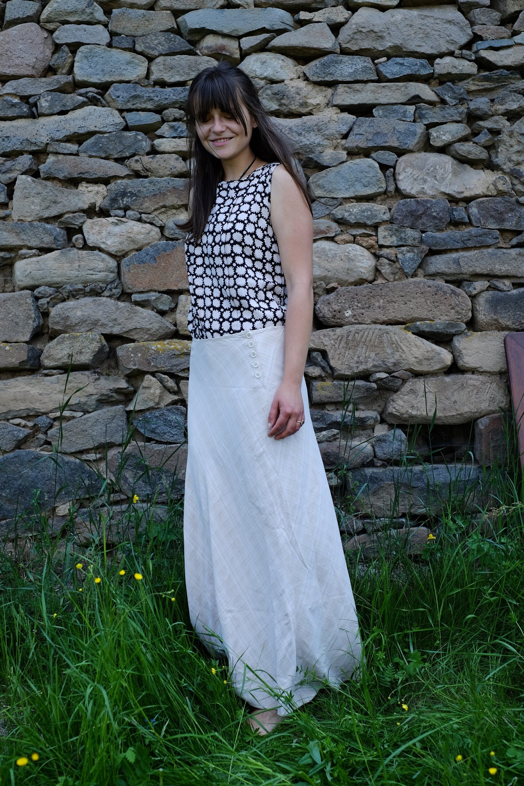 70s Vintage pink Skirt, Romantic Parisian Elegant, Valentine's Day Outfit - Image 2