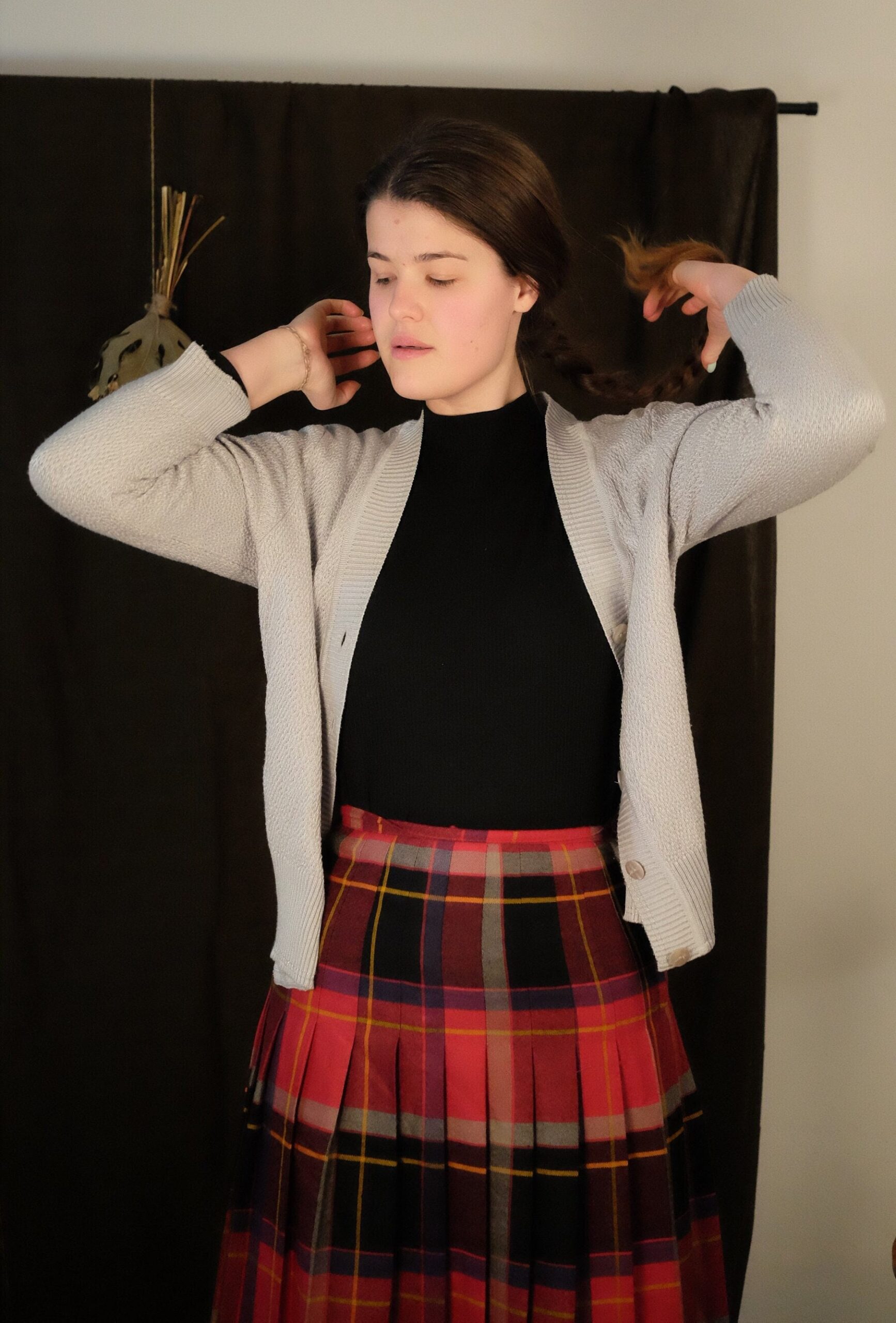 Vintage Silver cardigan