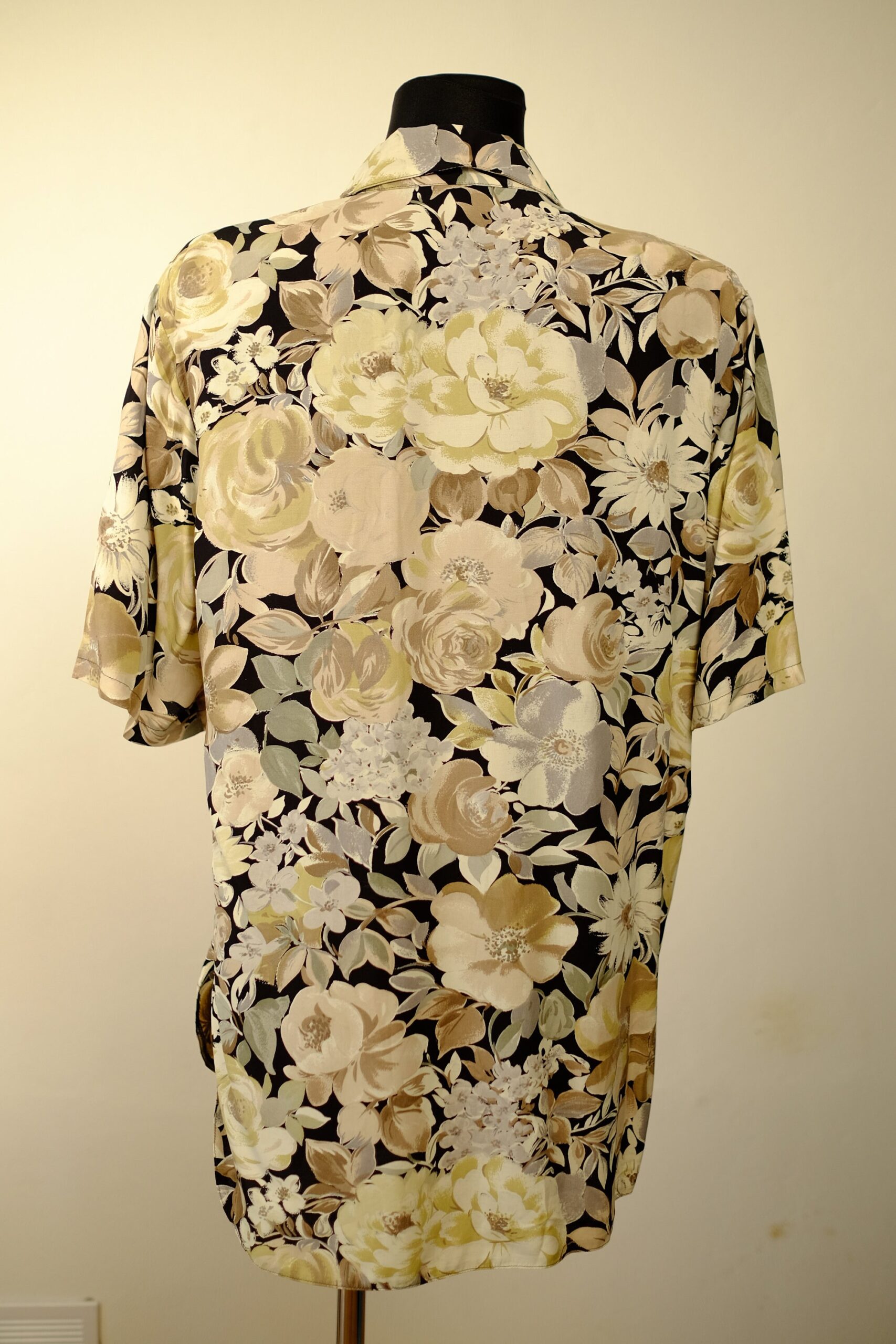 Vintage 90s Floral Earth Tones Shirt/ Blouse - Image 5
