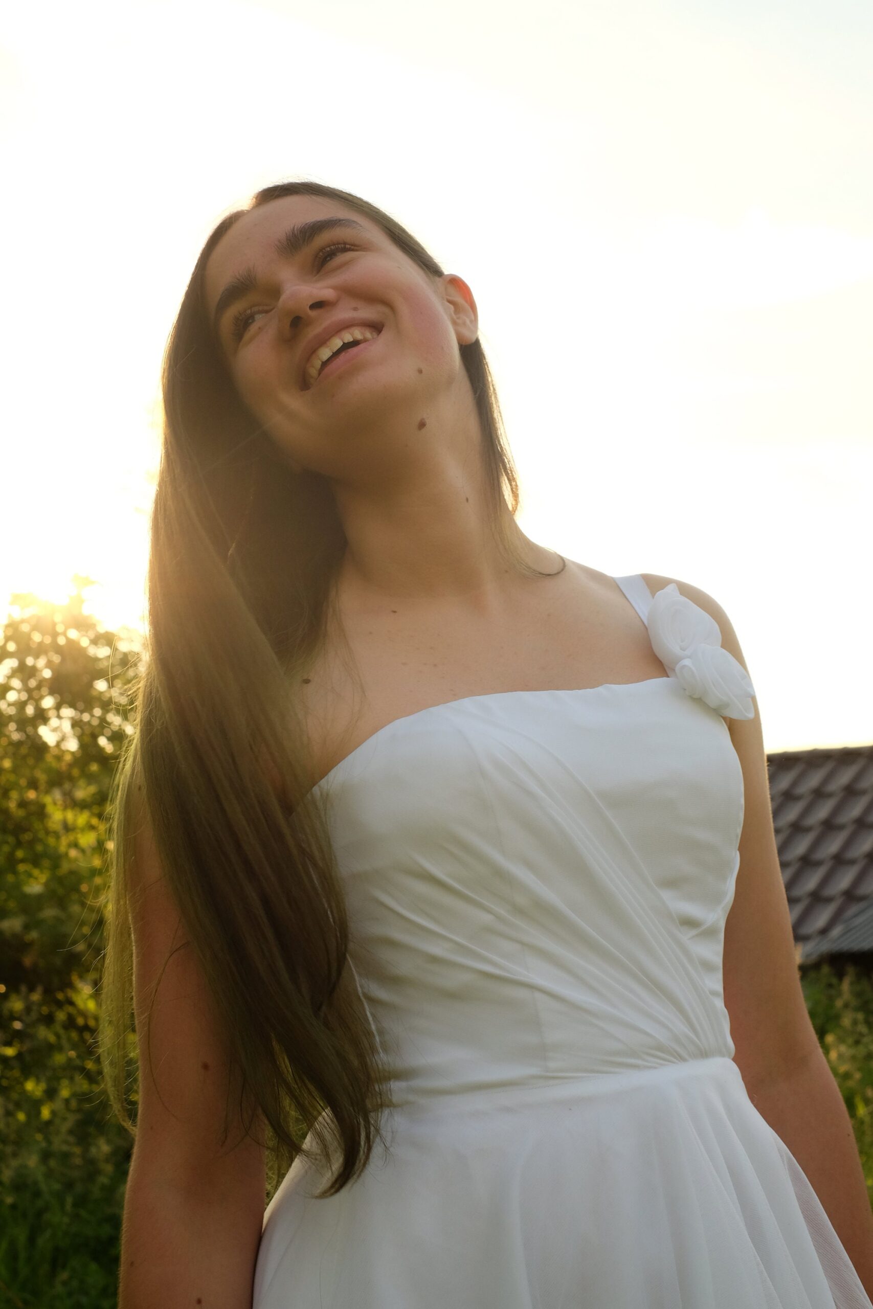 2000s Y2K Vintage Mini Wedding Dress XS - Image 2