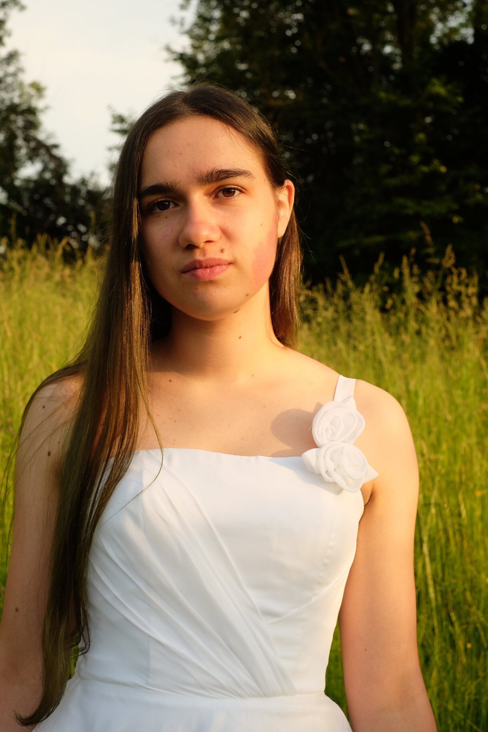 2000s Y2K Vintage Mini Wedding Dress XS - Image 4