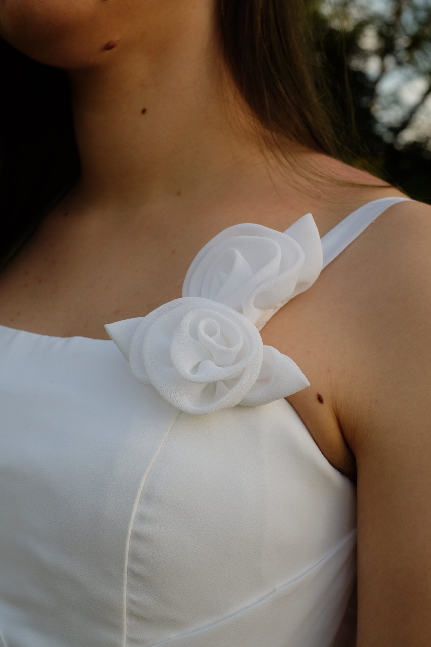 2000s Y2K Vintage Mini Wedding Dress XS - Image 9