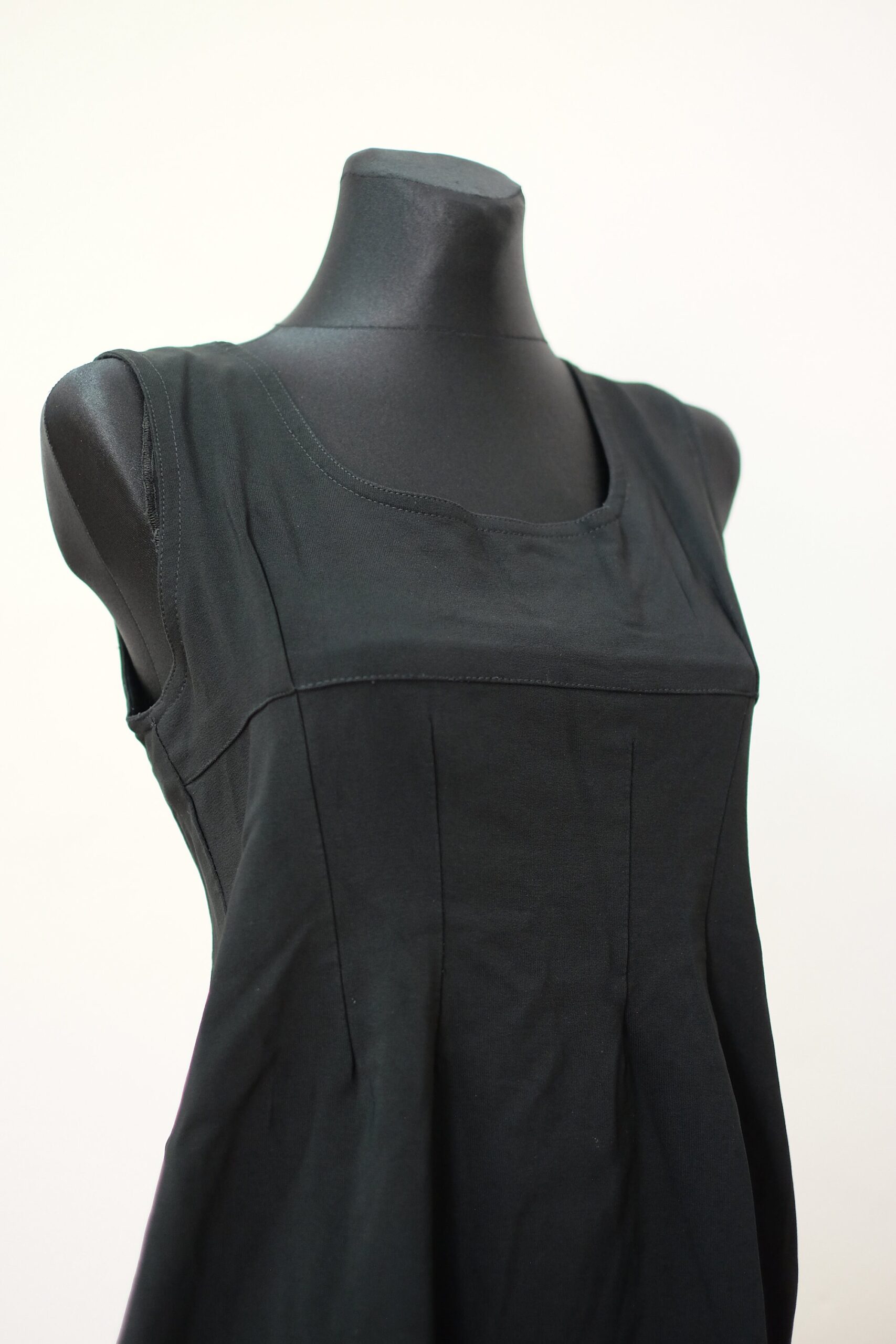 Vintage Black Mini LBD Dress - Image 9