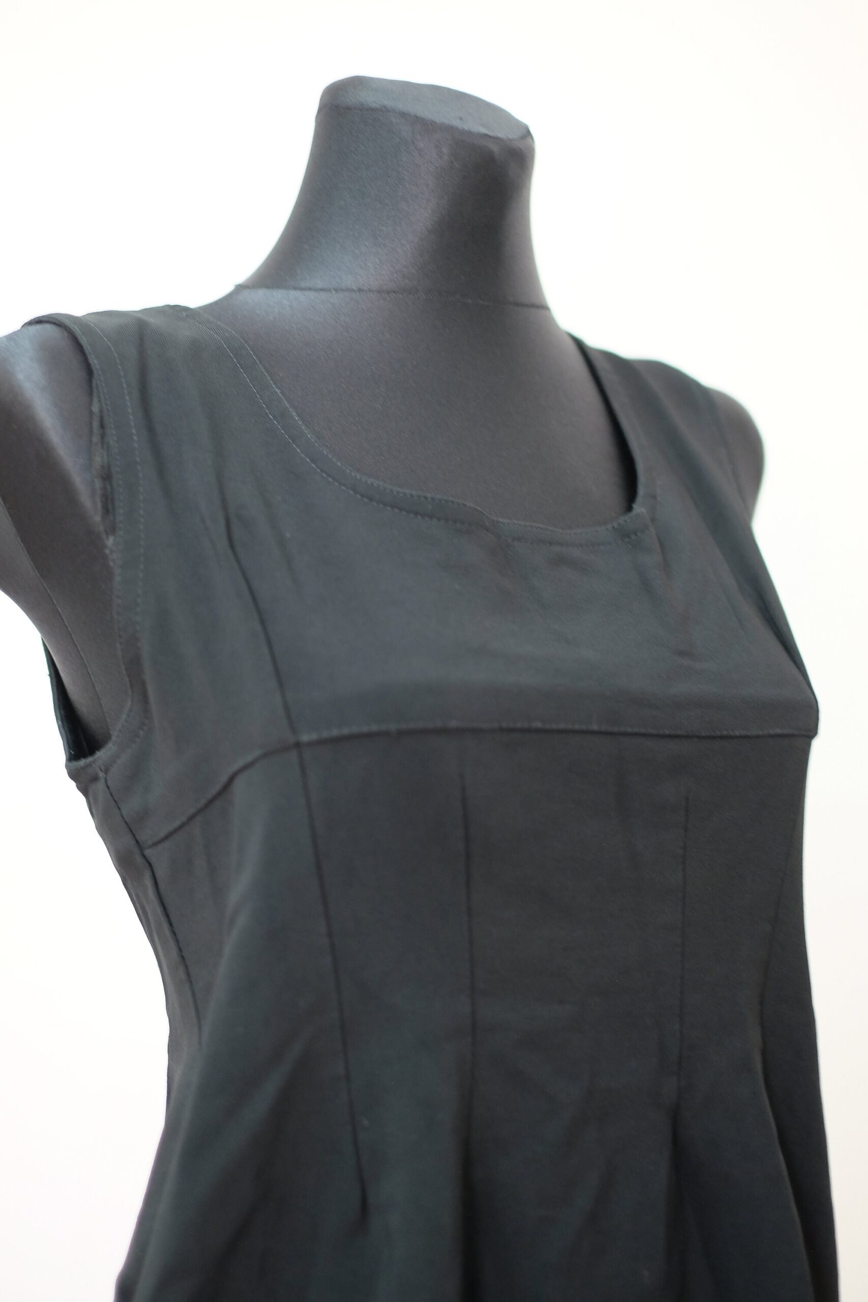 Vintage Black Mini LBD Dress - Image 8