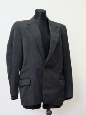 Vintage Dark Gray Men's Suit Jacket/ Blazer