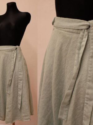 NOS Vintage MOD 60s Mint A-line Skirt
