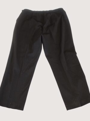 VIntage Men's Black Ribbed Trousers