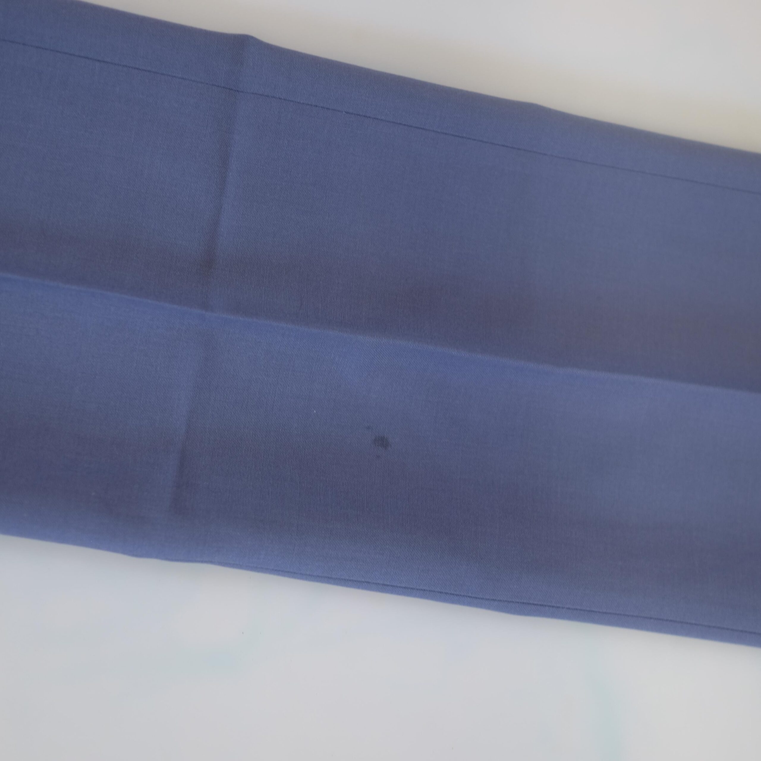 Blue Vintage High Waisted Creased Trousers - Image 6