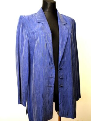 Vintage Dark Blue Fred Sabatier Blazer
