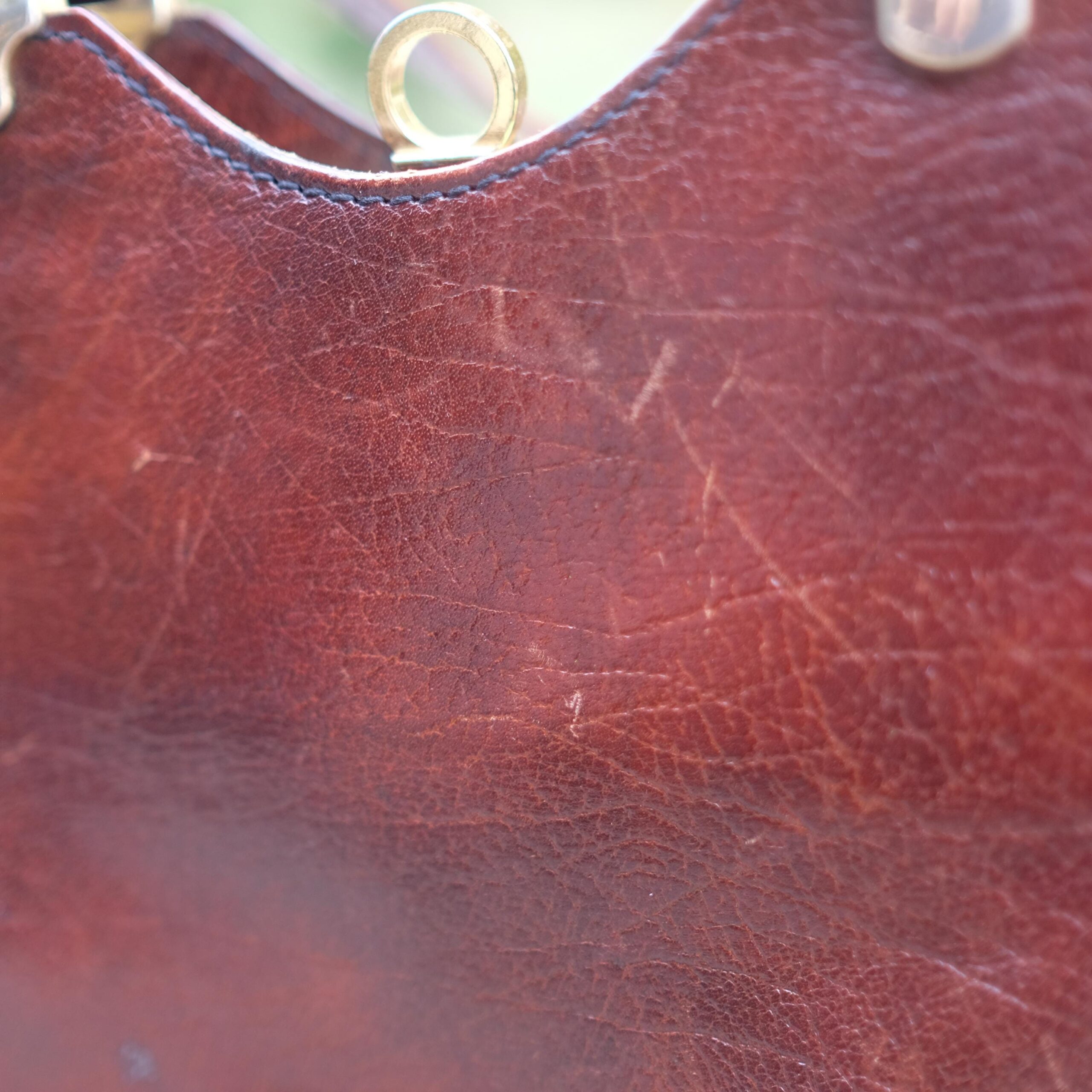 Vintage Bel Sac Brown Leather Handbag / Purse - Image 8