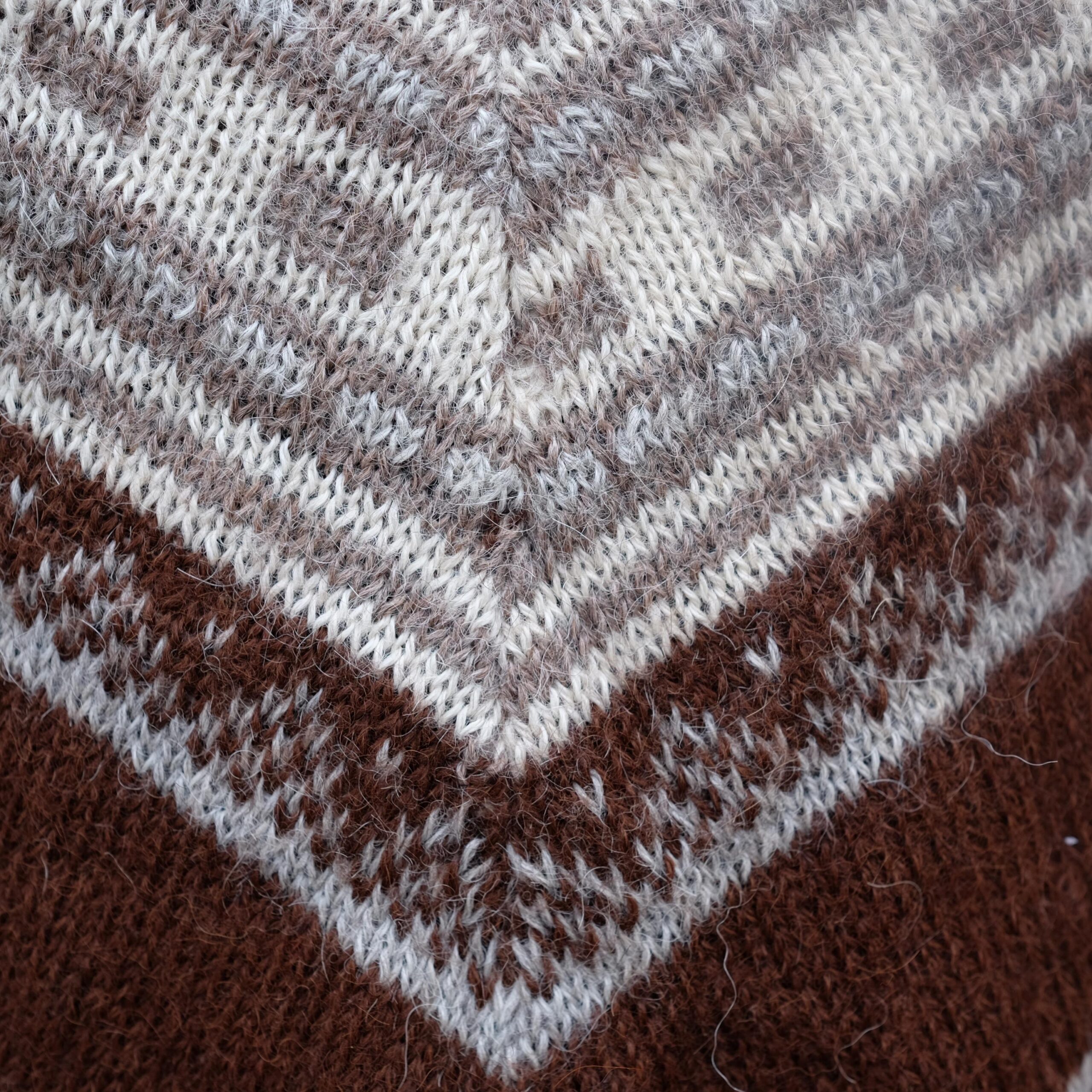 Vintage Inca Pattern Poncho - Image 7