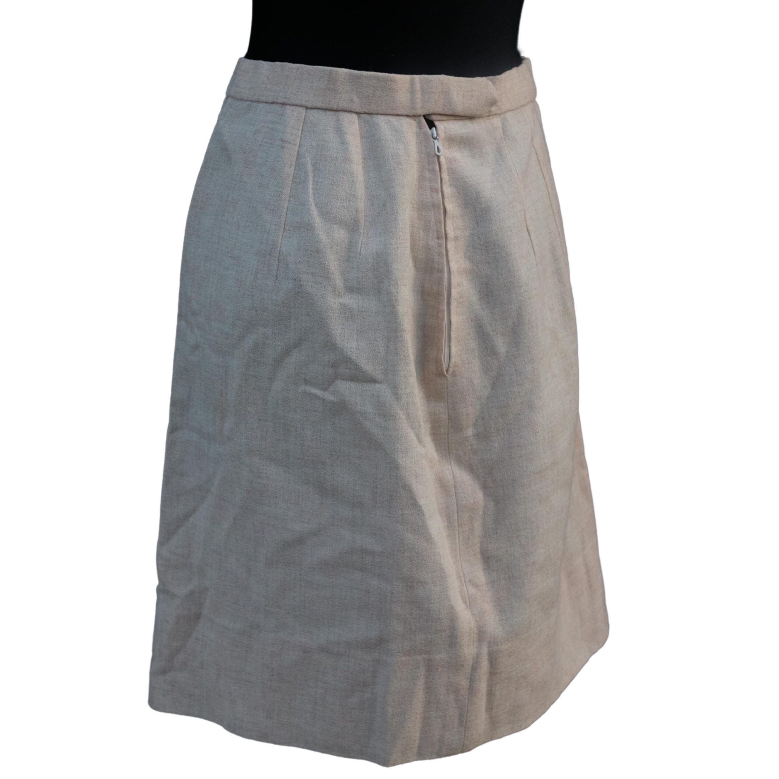 Vintage Handmade Soft Pink Pencil Skirt, Office skirt, School outfit - Image 3
