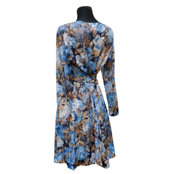 Vintage 80s Longsleeve Pastel Floral Dress, Mediterranean Charm - True  Vintage Treasures