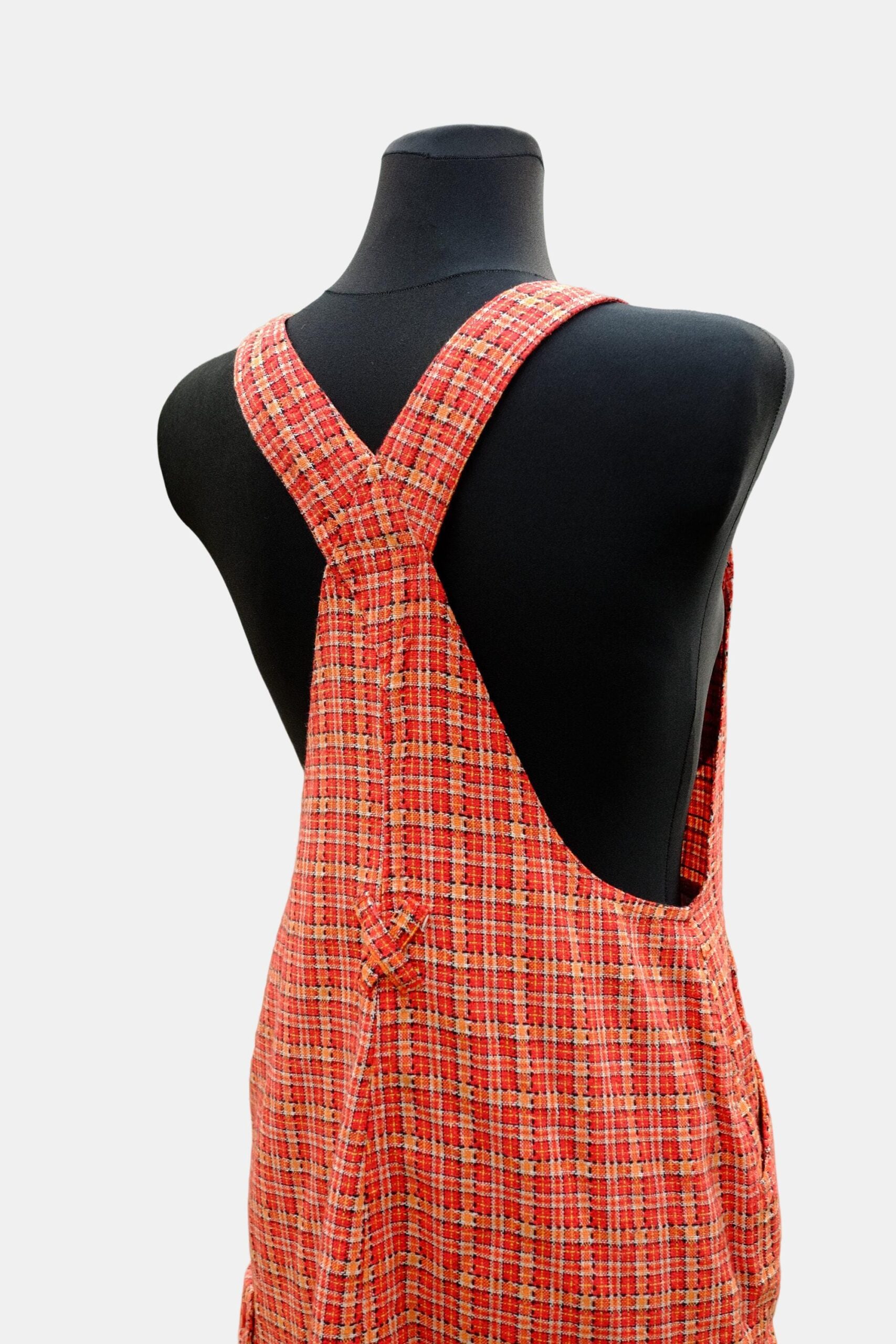 Vintage Rip Curl Red Checked Surfer Dress - Image 5
