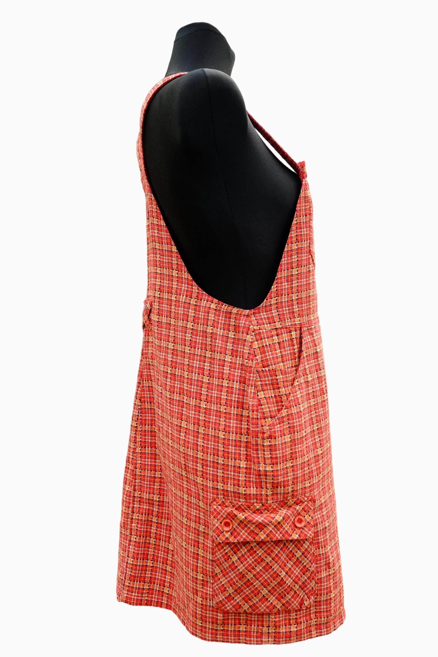 Vintage Rip Curl Red Checked Surfer Dress - Image 6