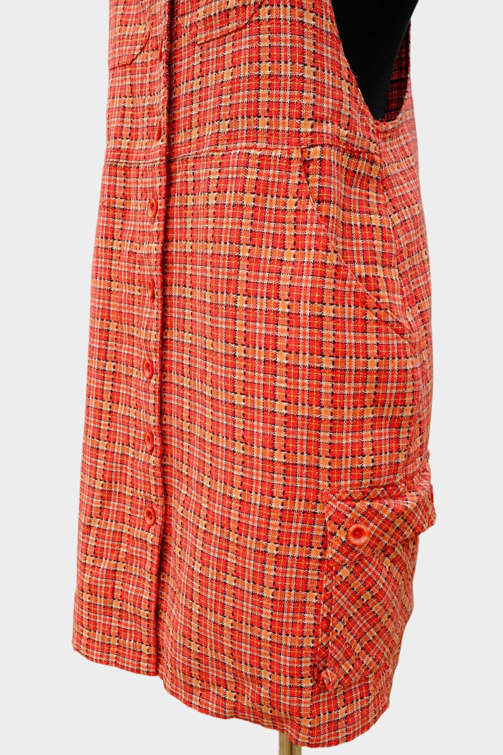 Vintage Rip Curl Red Checked Surfer Dress - Image 9