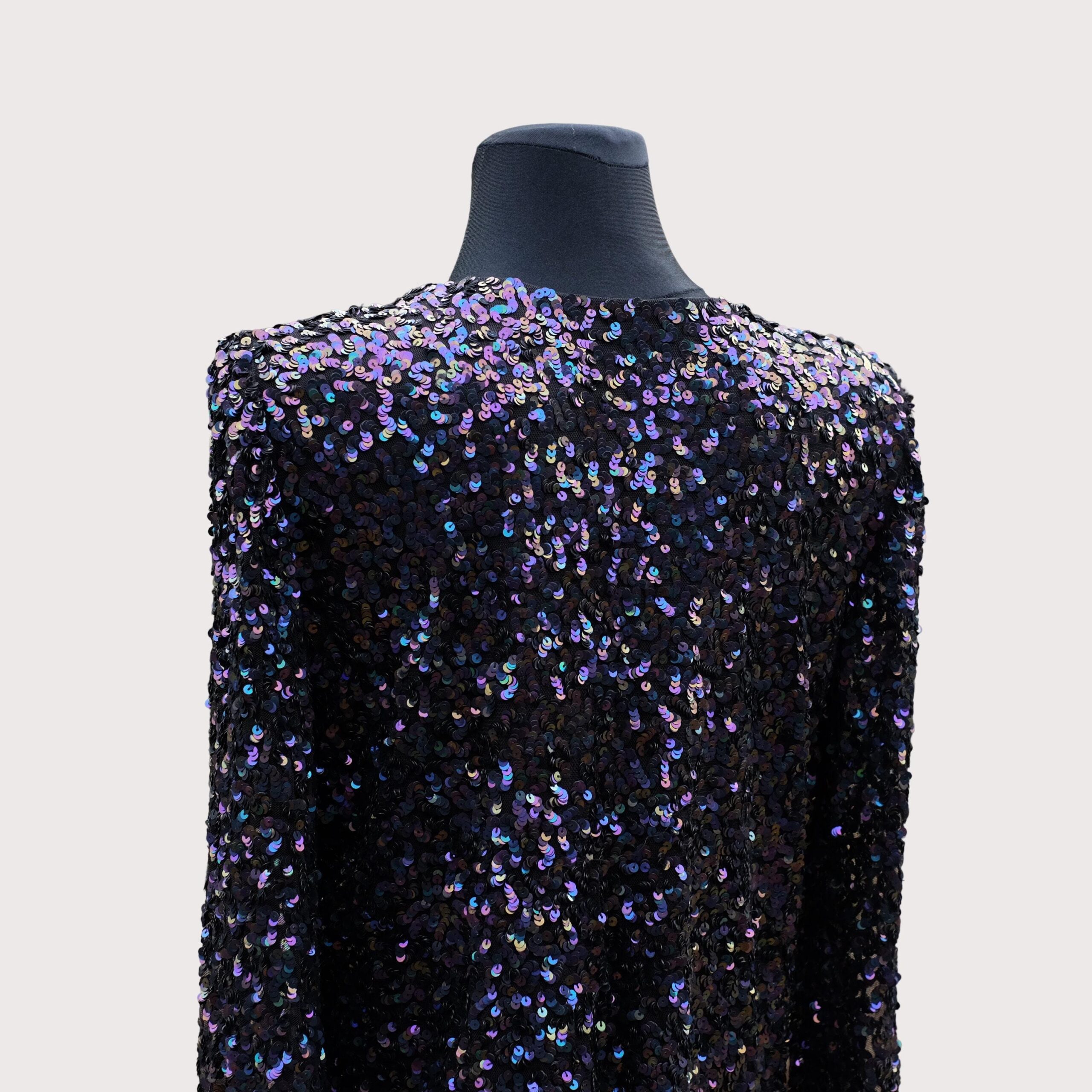Vintage Party Glamrock Sequin Jacket / Blazer - Image 5