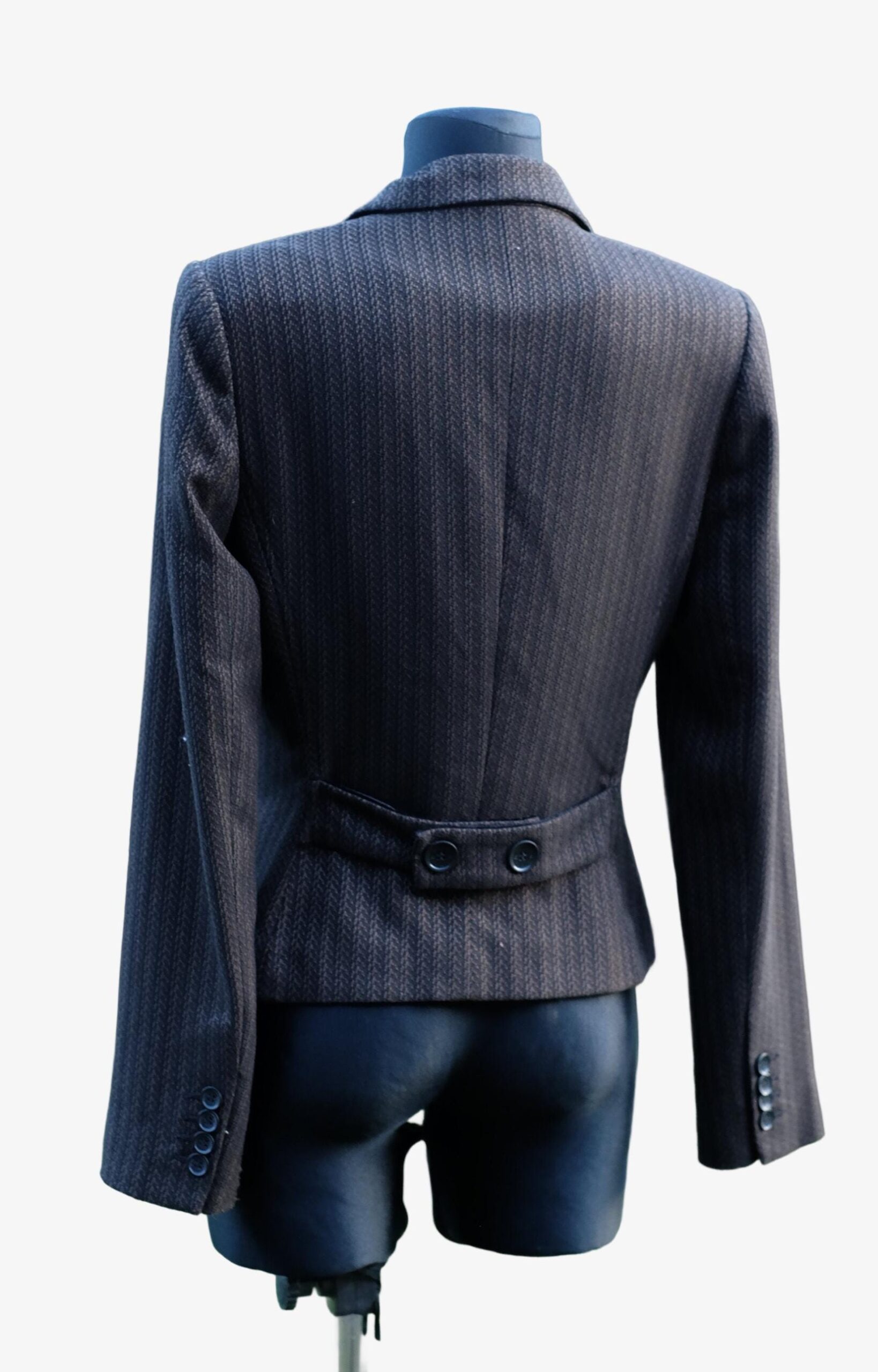 Vintage Women's Blazer Golden Brown - Image 7