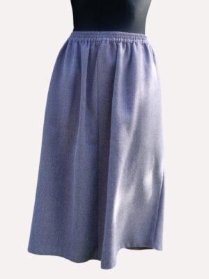Vintage Mid-Lenght Ash Purple Skirt