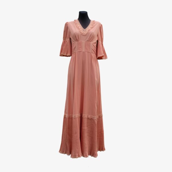 70's style prom dresses 70s Prom, Formal, Evening, Party It is not only super comfortable 70s Peach Pink Prairie Prom