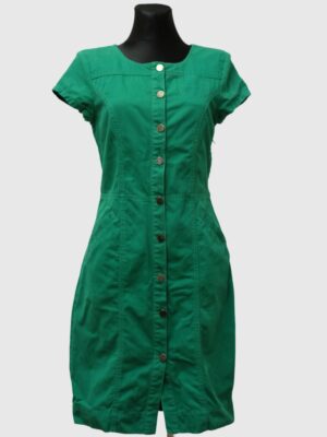 Vintage Green Denim Dress size S