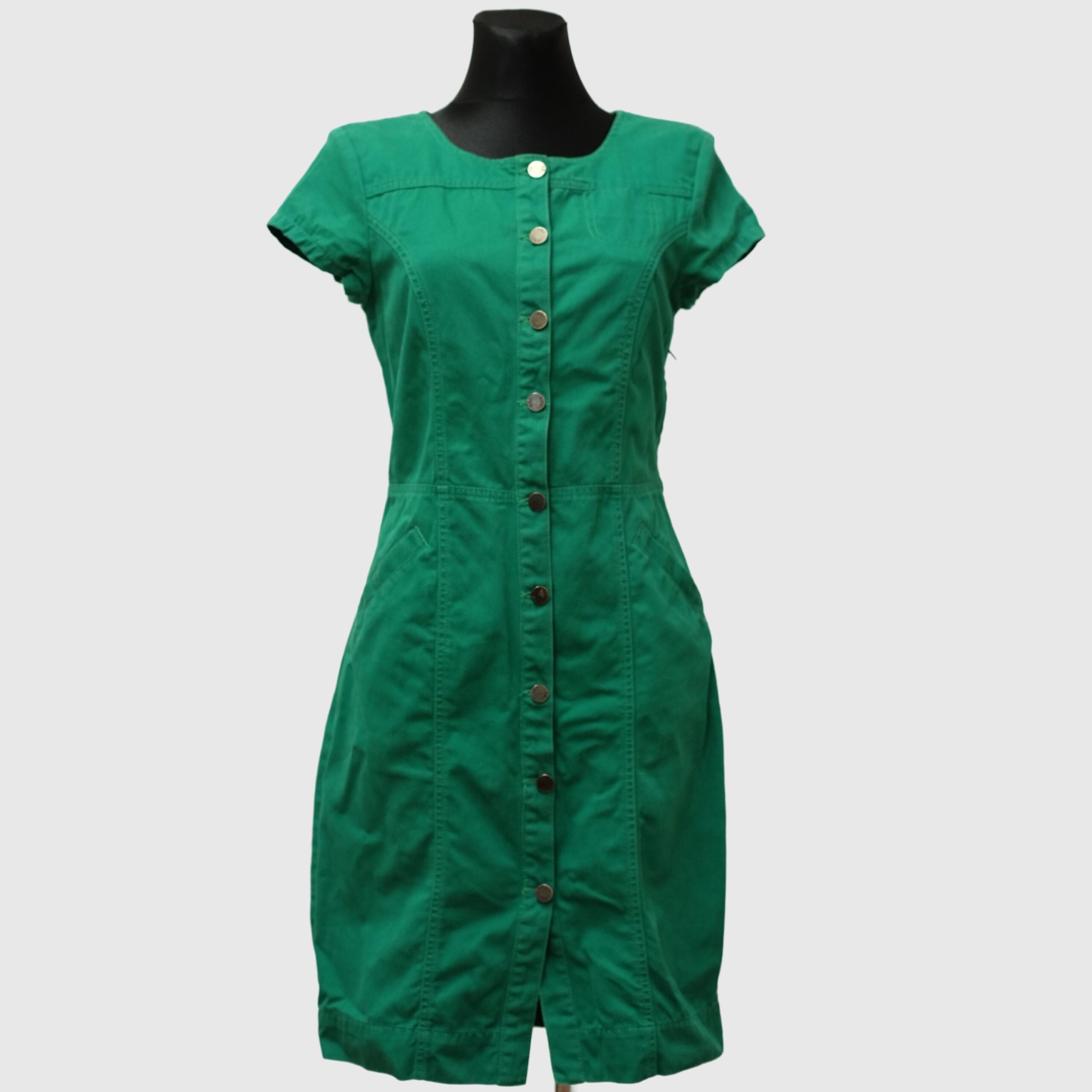 Vintage Green Denim Dress size S