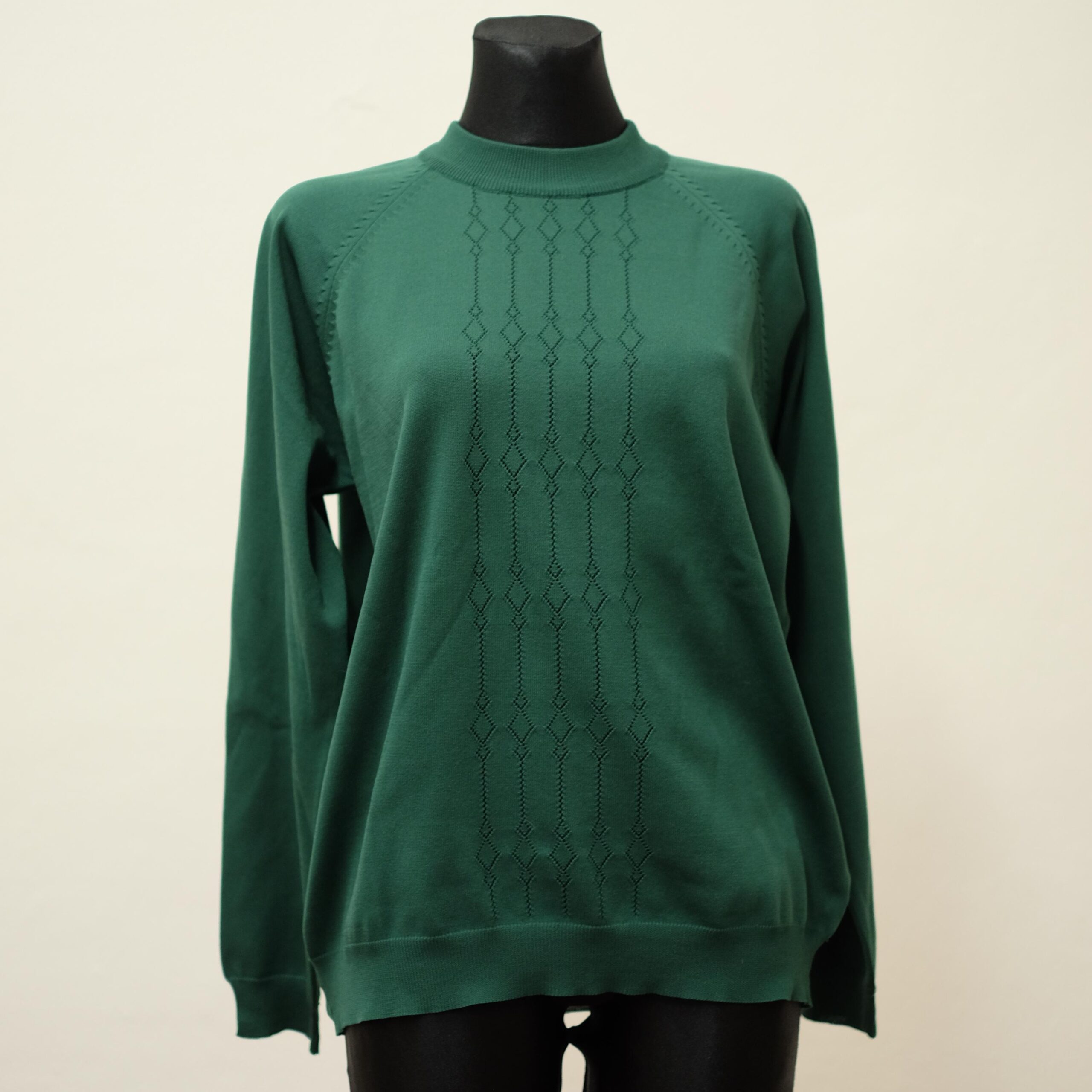 Vintage Dark Green Pullover - Image 2