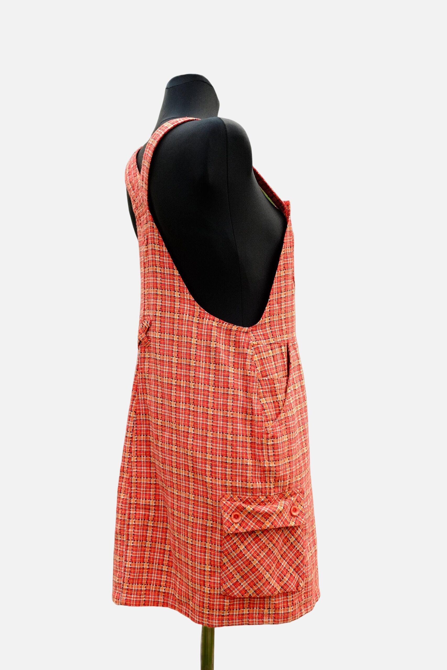 Vintage Rip Curl Red Checked Surfer Dress