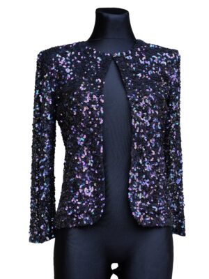 Vintage Party Glamrock Sequin Jacket / Blazer
