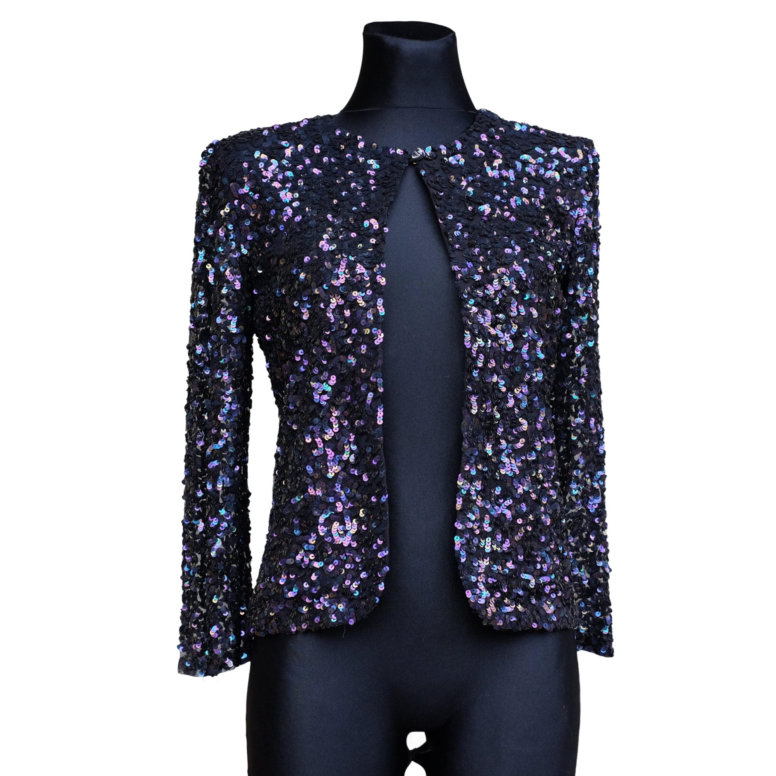 Vintage Party Glamrock Sequin Jacket / Blazer