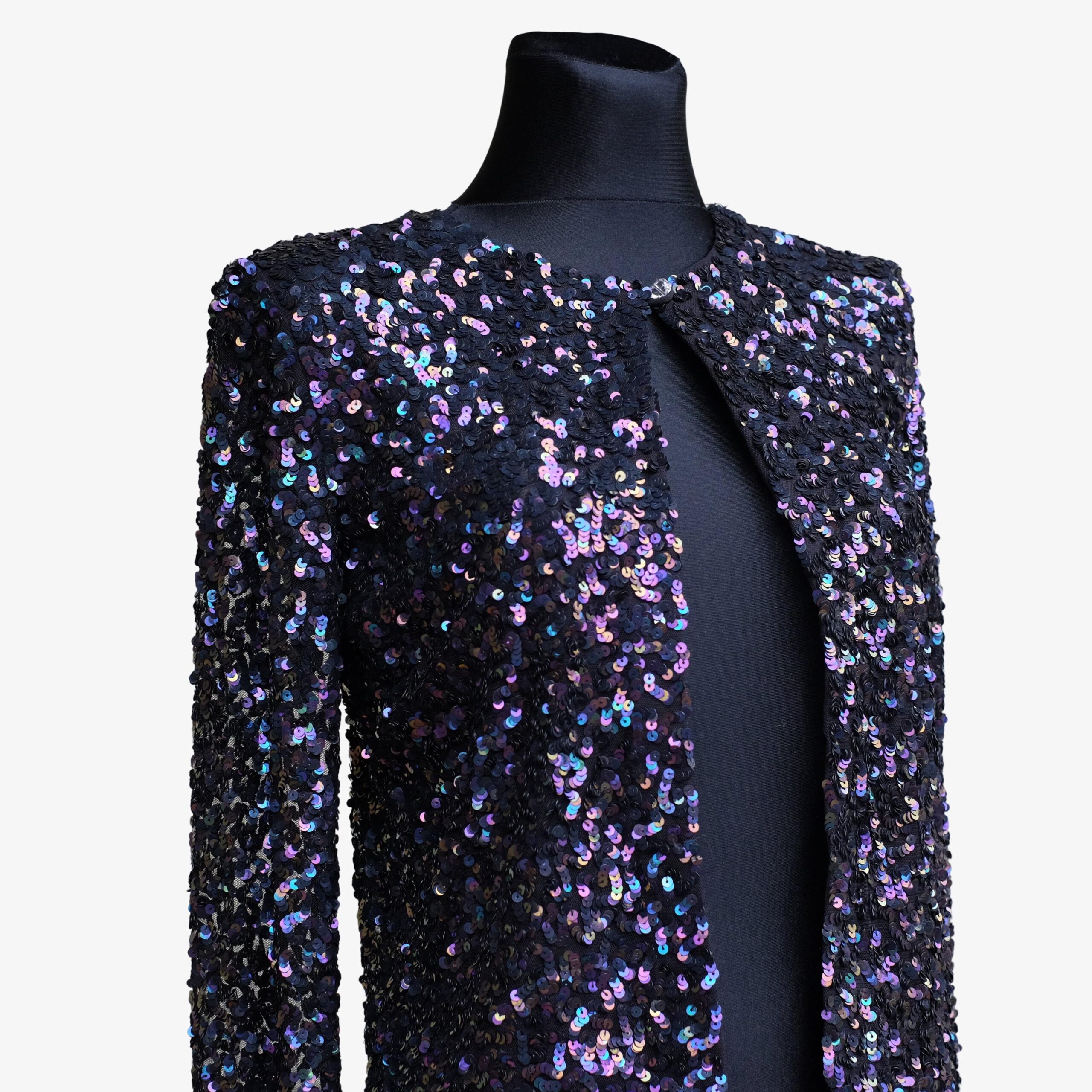 Vintage Party Glamrock Sequin Jacket / Blazer - Image 6