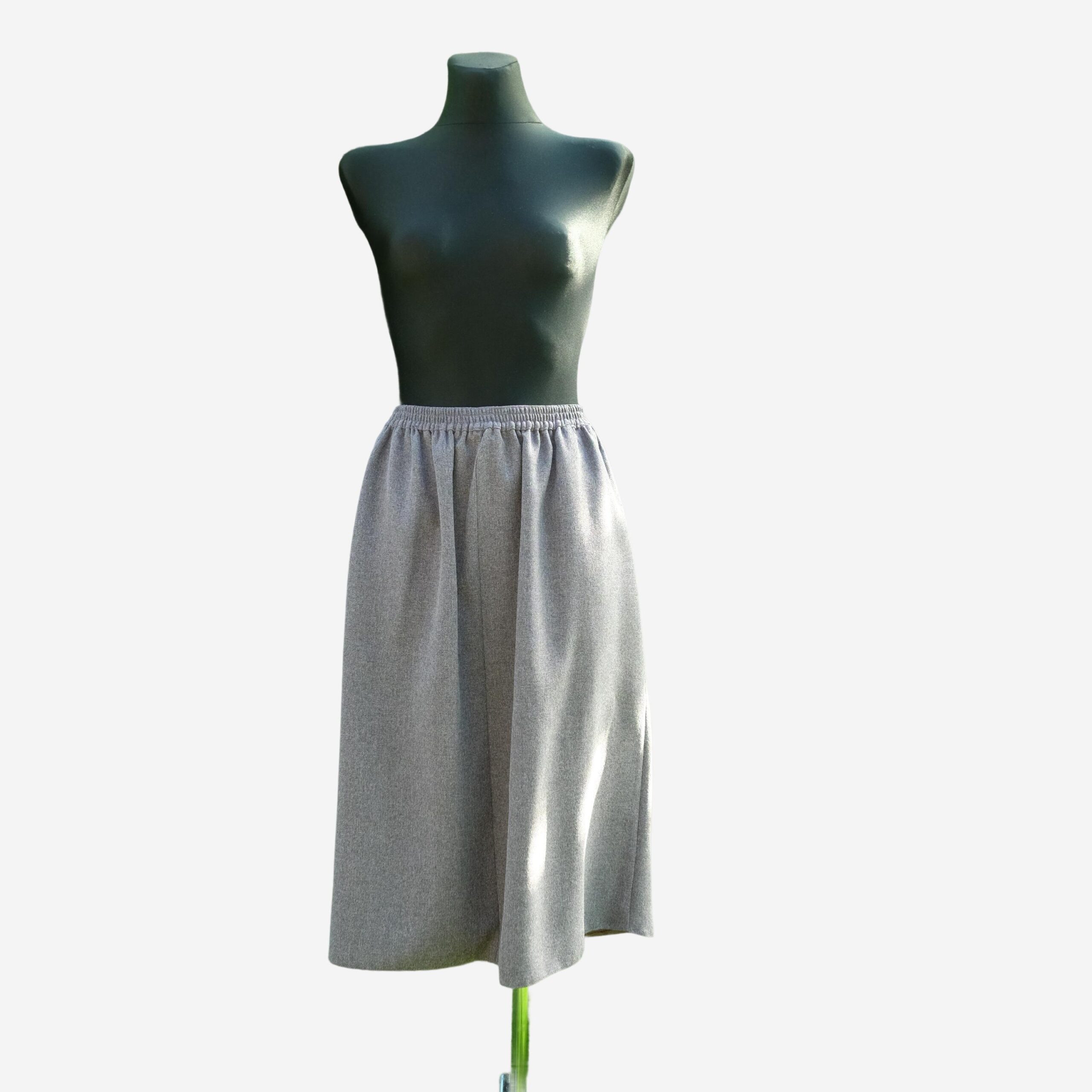 Vintage Mid-Lenght Ash Purple Skirt - Image 3