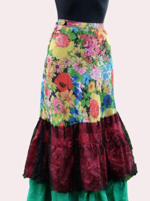 Vintage 80s Colorful Original Skirt