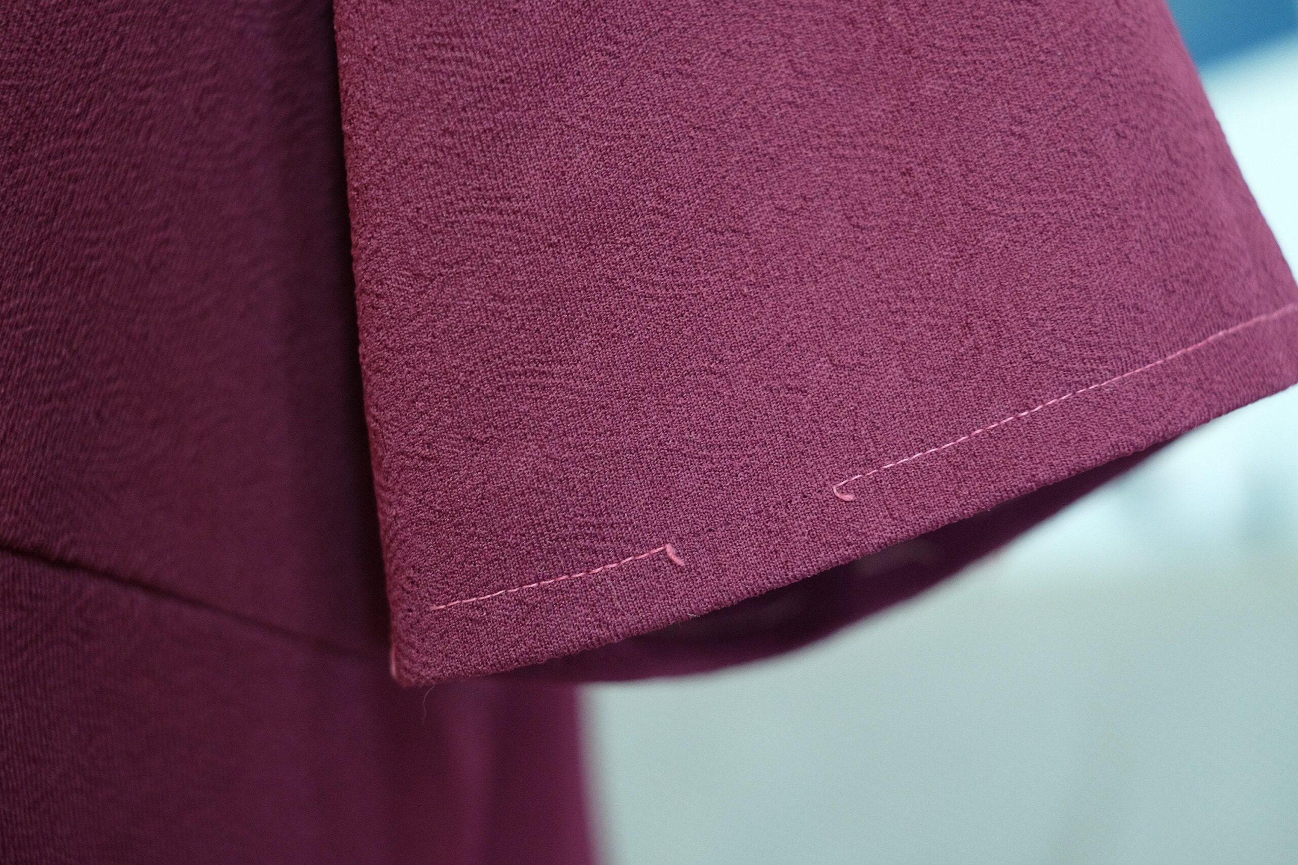 Vintage Fuchsia Plus Size Midi Dress, EU Size 46/48 - Image 9
