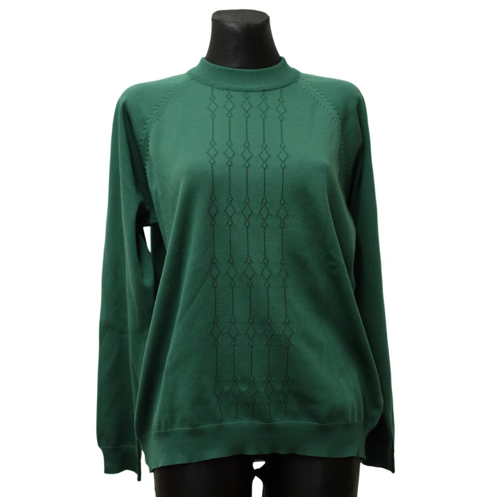 Vintage Dark Green Pullover