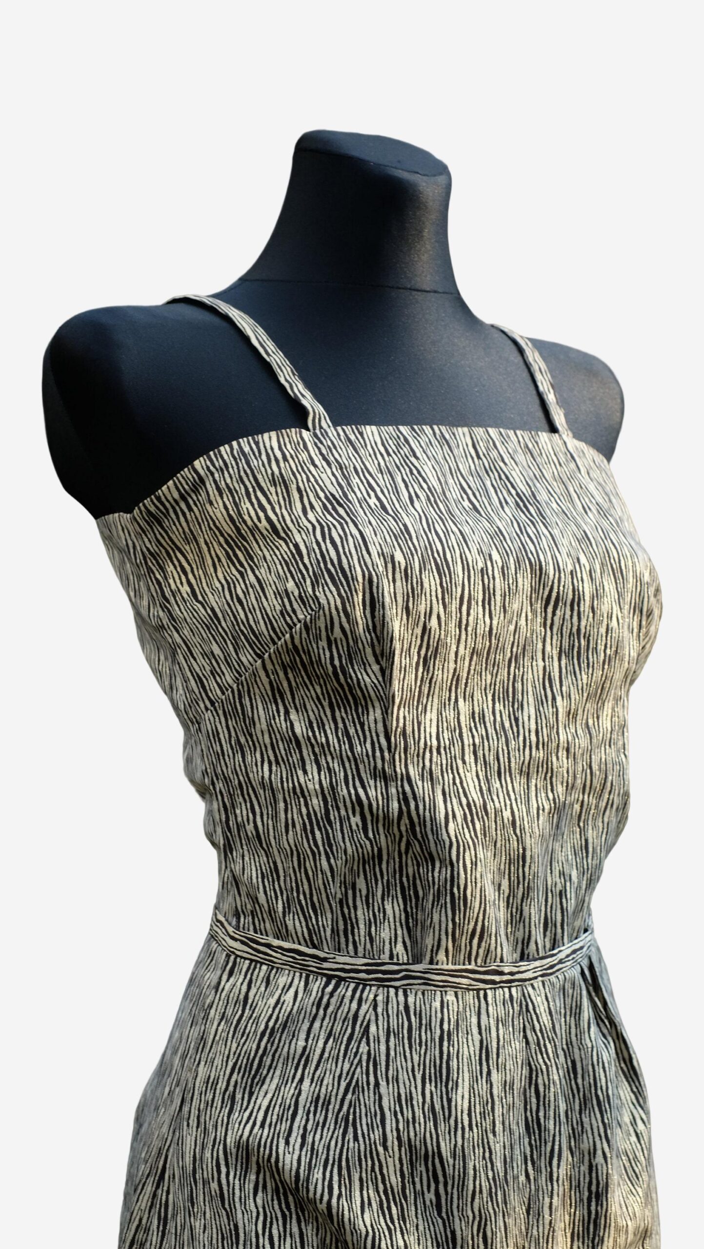 Vintage 60s Animal Print Two piece ensemble/ Set /Two piece dress - Image 7