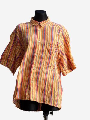 Vintage 90s Striped Candy Colours Shirt XXL Unisex