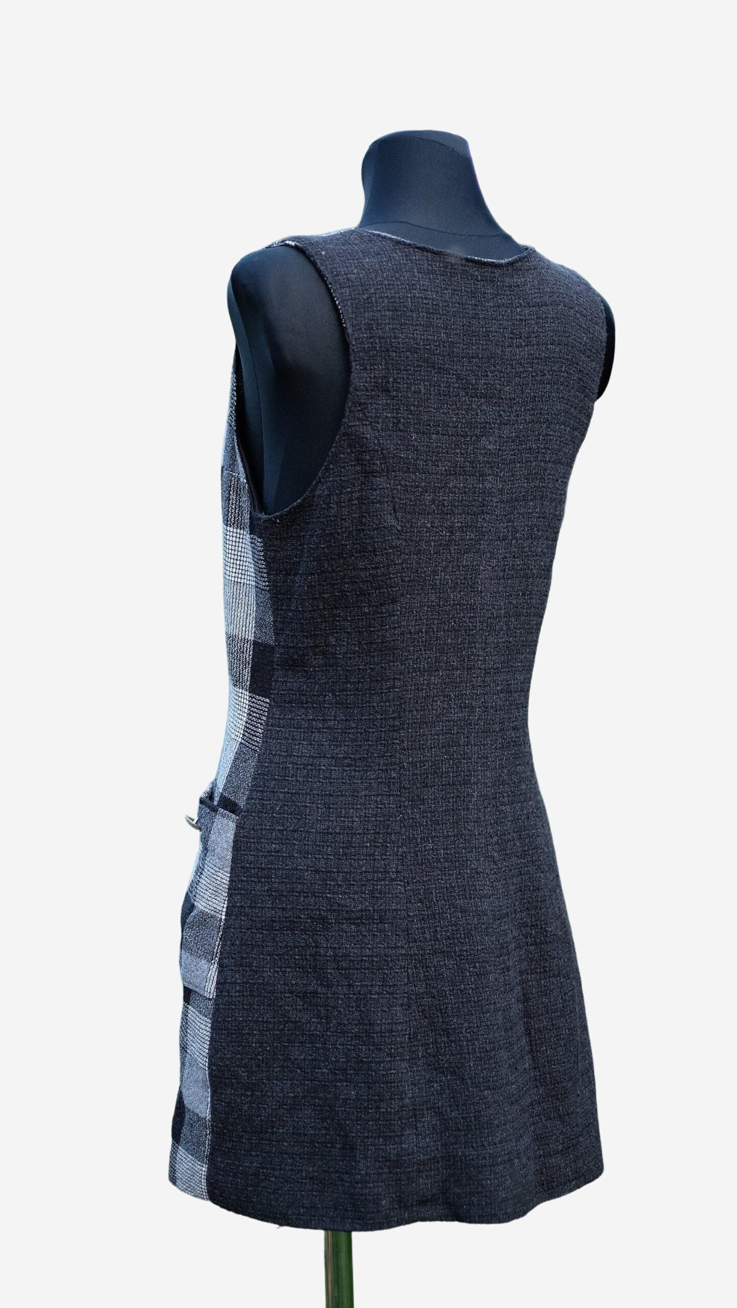 Vintage black and white Preppy dress - Image 7