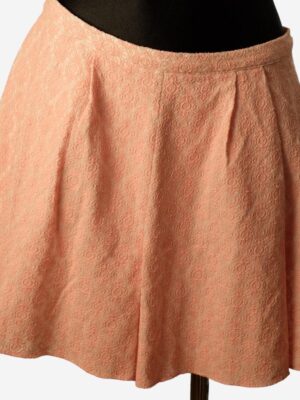 Vintage Y2K Salmon Pink Lace Barbie style Mini Skirt