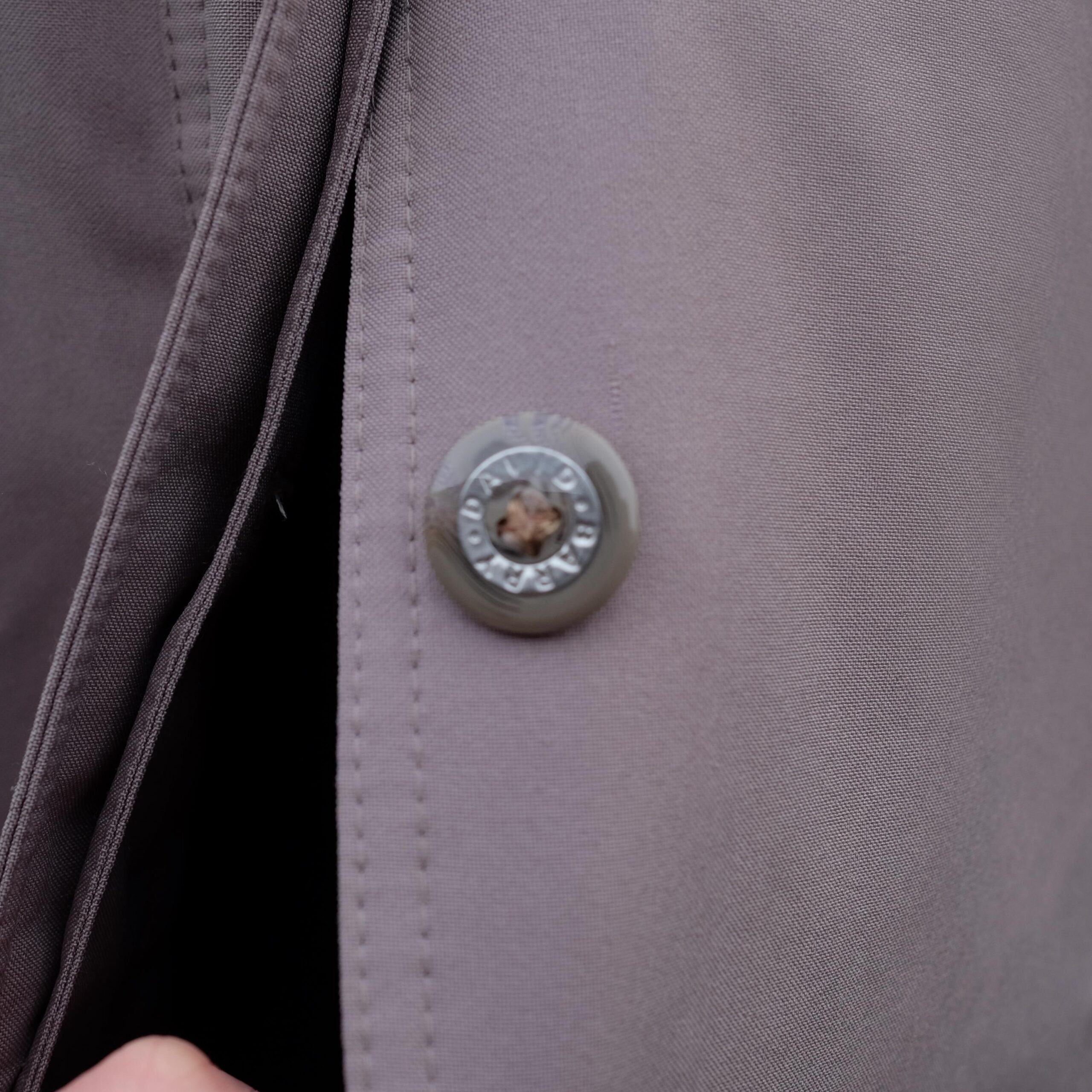 Vintage David Barry Gray Winter Coat, Barn Jacket style - Image 7