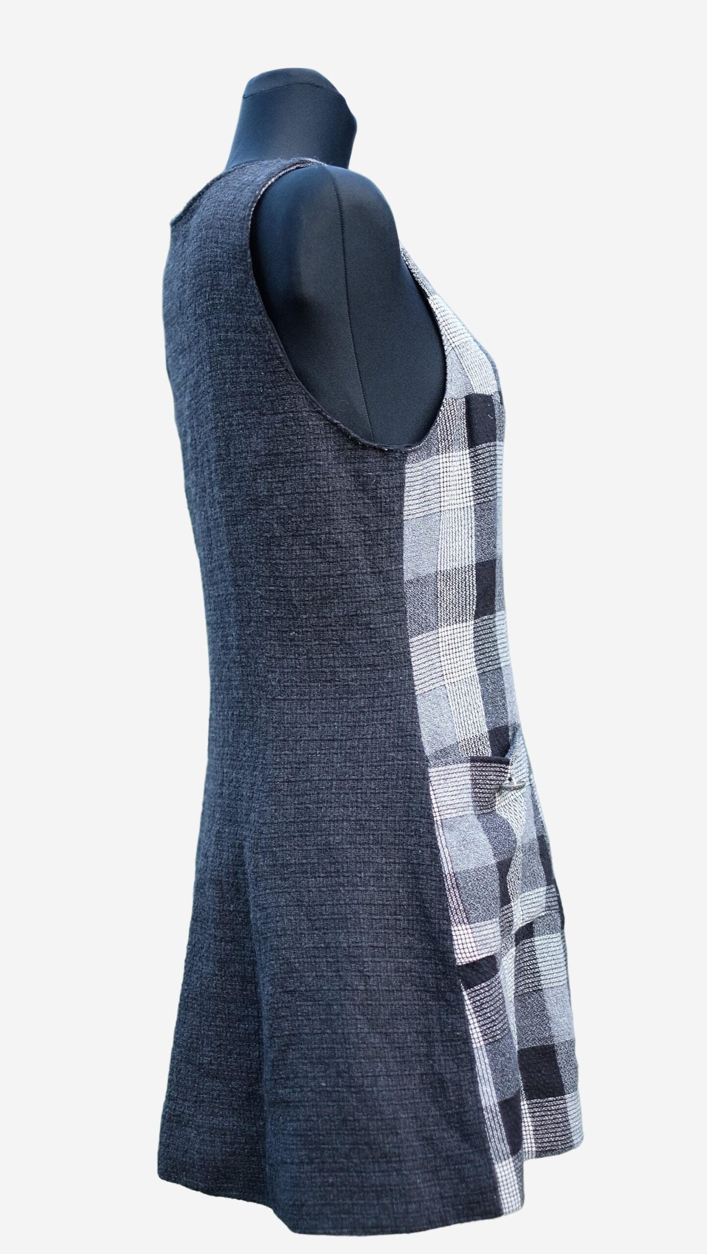 Vintage black and white Preppy dress - Image 6