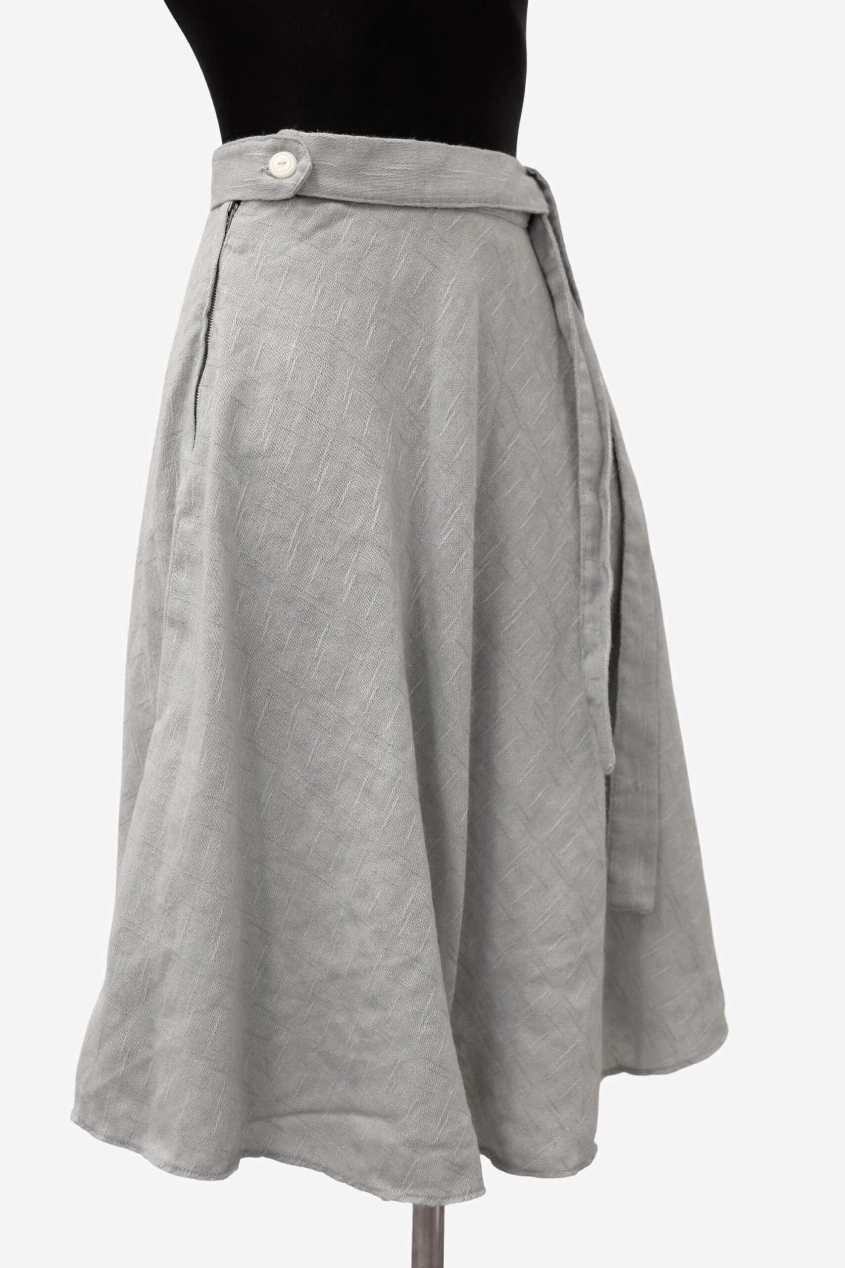 NOS Vintage MOD 60s Mint A-line Skirt - Image 2