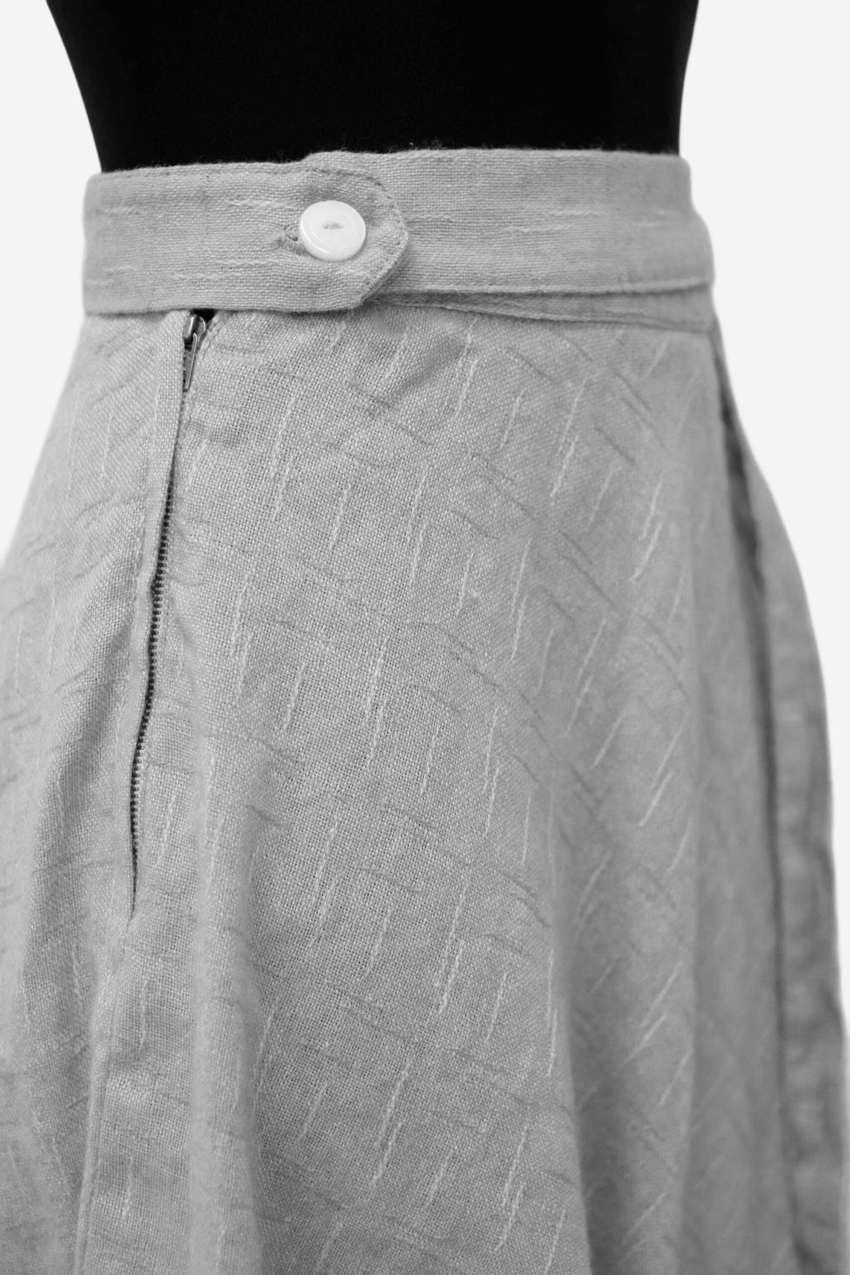 NOS Vintage MOD 60s Mint A-line Skirt - Image 5
