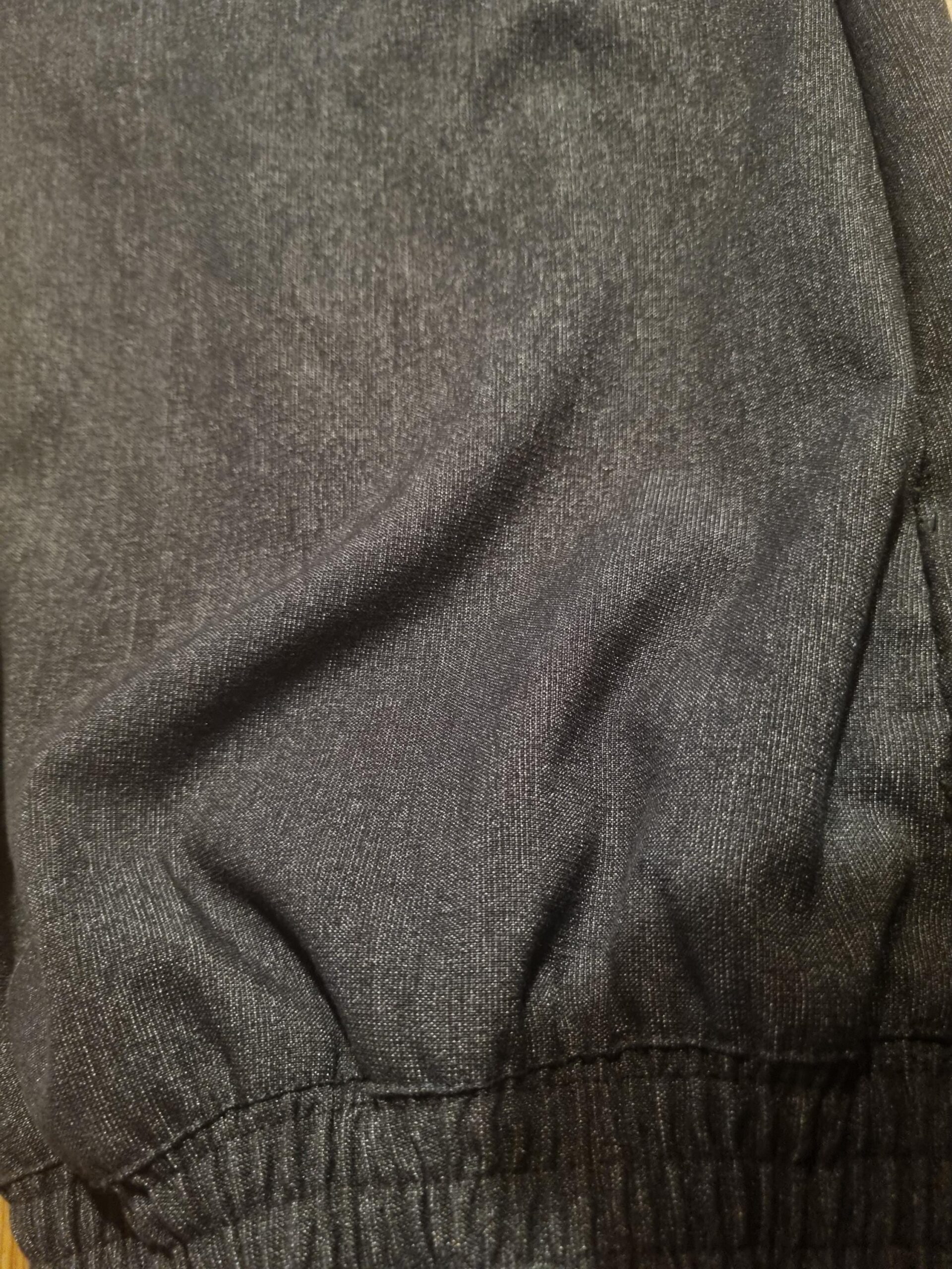 Retro Gray Pull-On Pants | High Waist Comfortable Business Casual Trousers - Image 7
