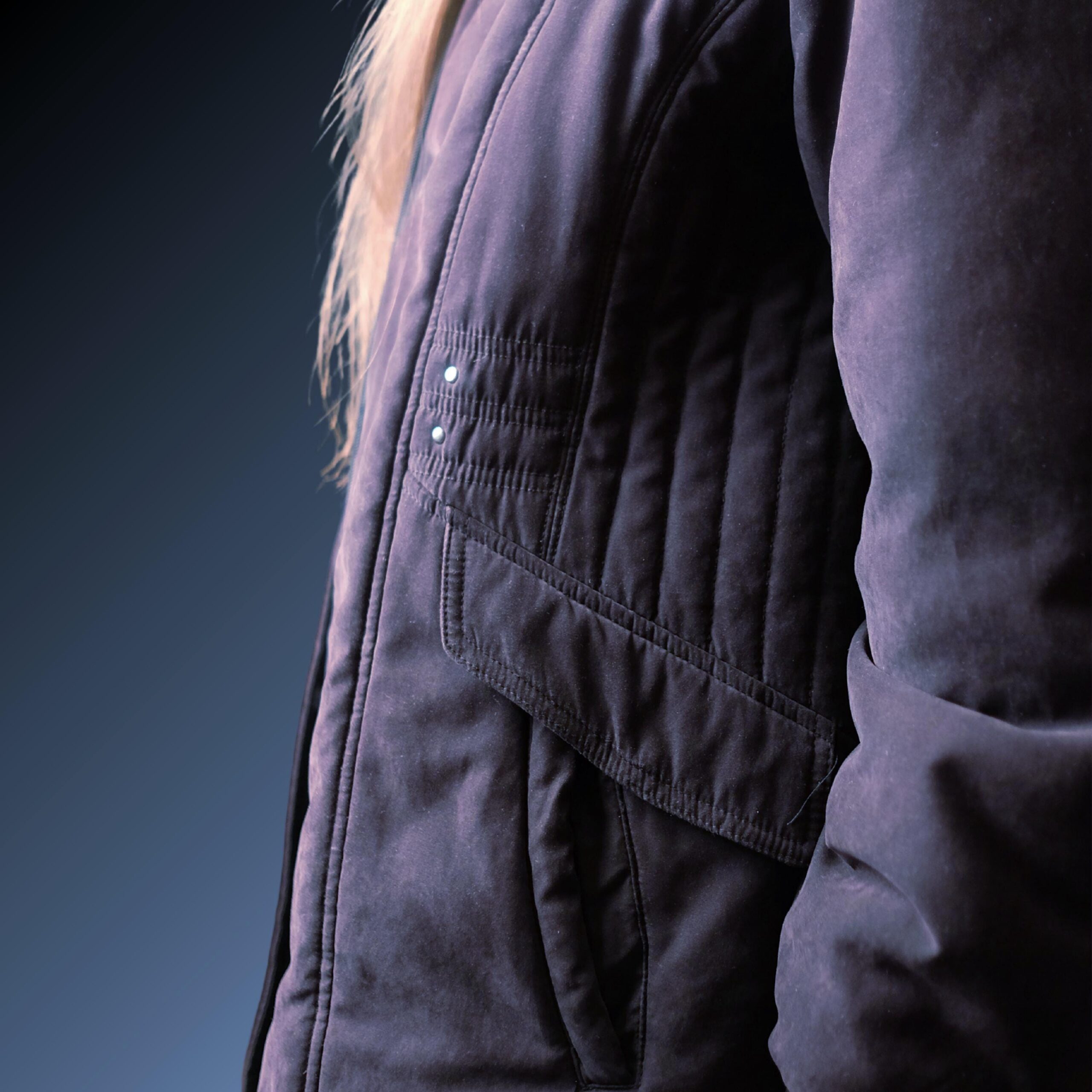 Vintage Dark Gray Light Jacket | 90s Minimalist Windbreaker Style Coat - Image 4
