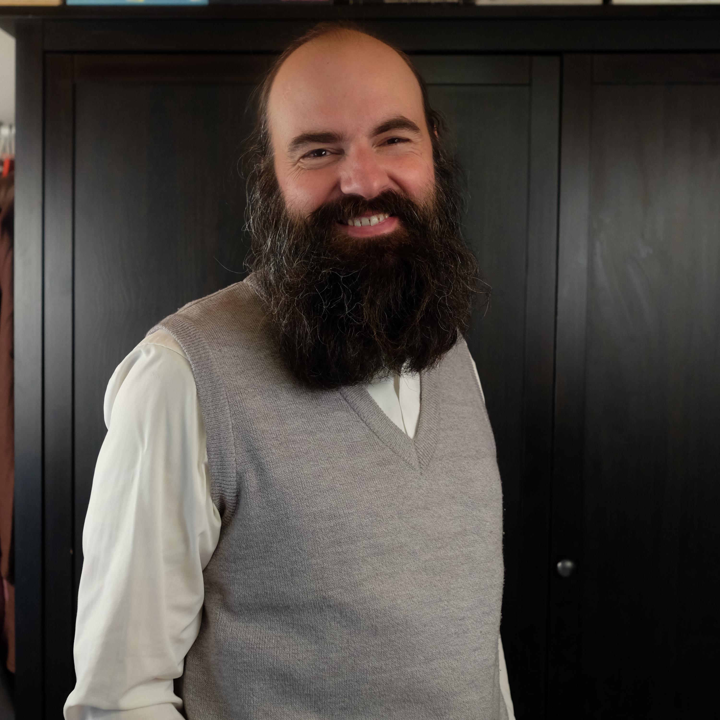 Vintage Old Money Grey Sweater Vest - Image 7